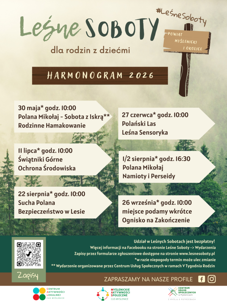 Harmonogram Leśne Soboty 2026